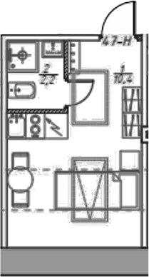 Планировка: Студия · 12,6 м²