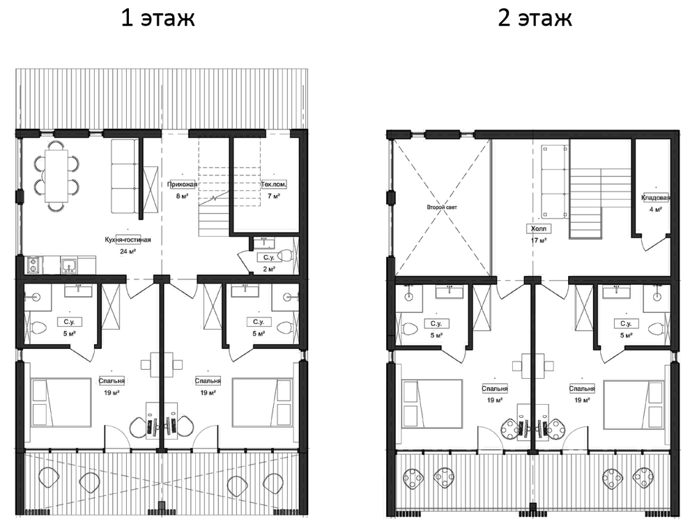 Планировка: Коттедж · 213 м²